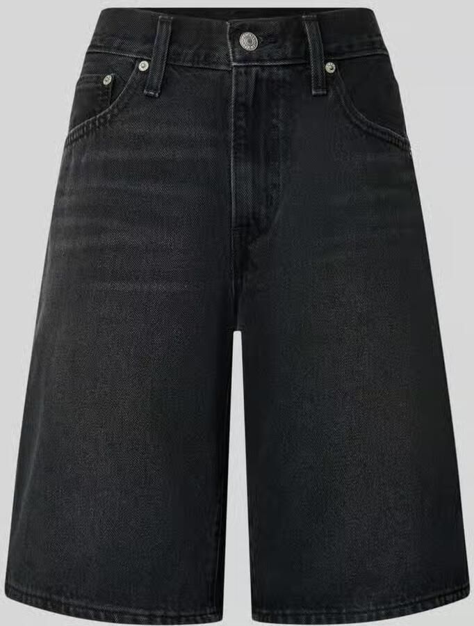 Levi's regular fit korte jeans van puur katoen model 'MIDDY JORT'