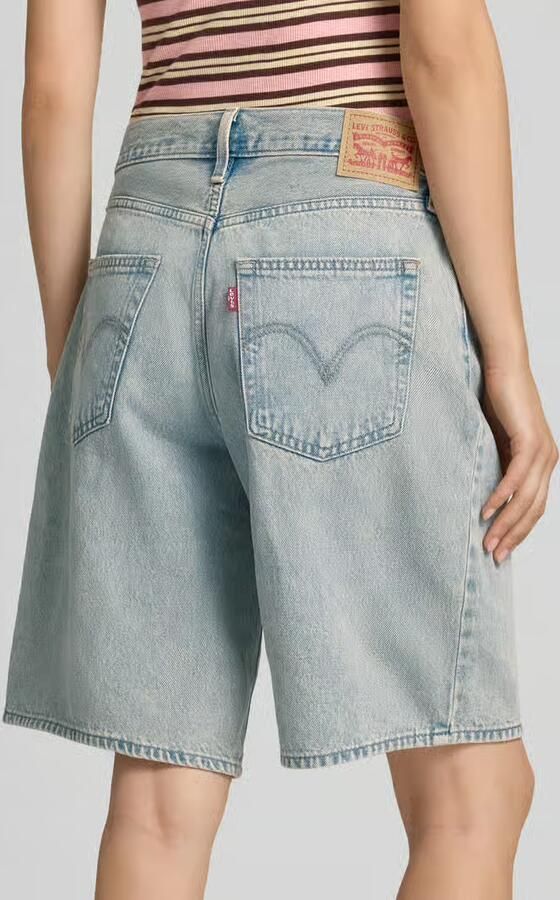 Levi's regular fit korte jeans van puur katoen model 'MIDDY JORT' - Foto 2