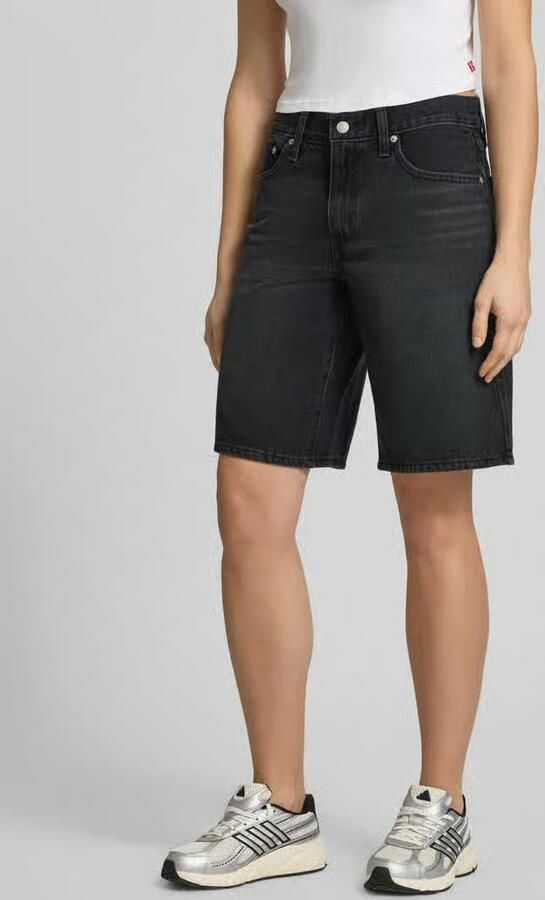 Levi's regular fit korte jeans van puur katoen model 'MIDDY JORT' - Foto 3