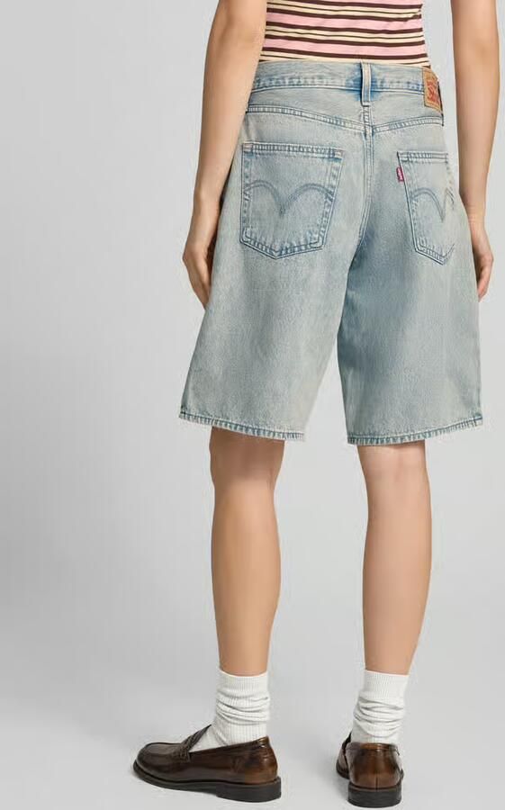 Levi's regular fit korte jeans van puur katoen model 'MIDDY JORT' - Foto 2