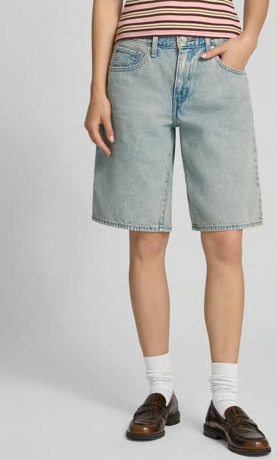 Levi's regular fit korte jeans van puur katoen model 'MIDDY JORT' - Foto 3
