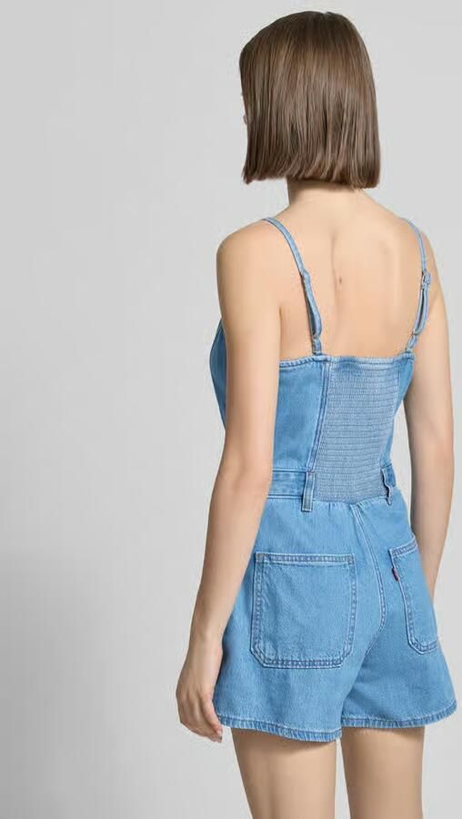 Levi's regular fit playsuit van denim - Foto 2