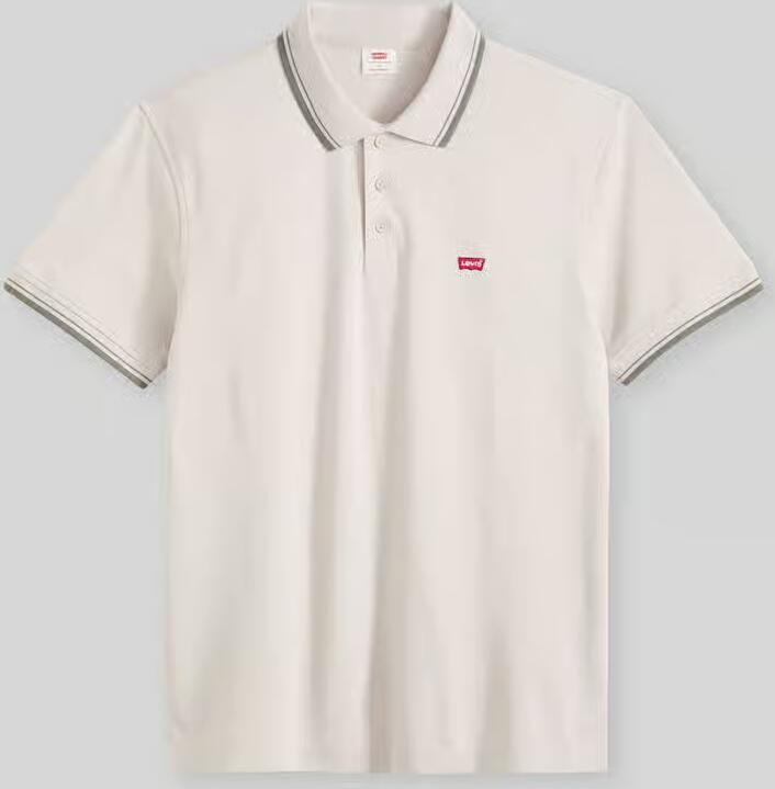 Levi's regular fit poloshirt met contrasterende strepen - Foto 3