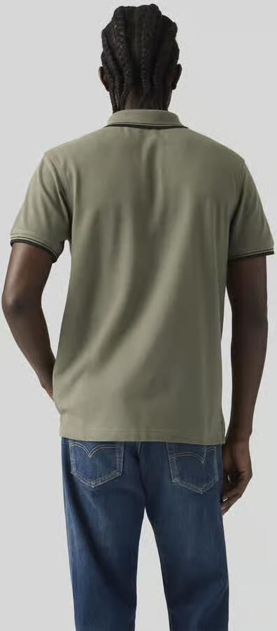 Levi's regular fit poloshirt met gestikt logo