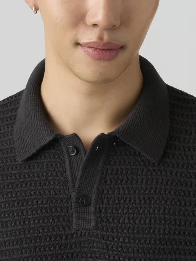 Levi's regular fit poloshirt van puur katoen