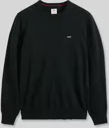 Levi's regular fit pullover van katoenmix met gestikt logo