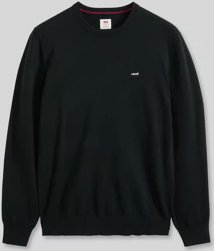Levi's regular fit pullover van katoenmix met gestikt logo - Foto 2