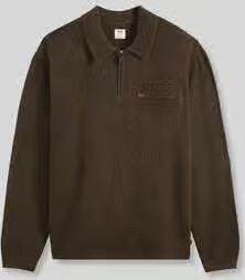 Levi's Regular fit schipperstrui van zuivere katoen met borstzak - Foto 5