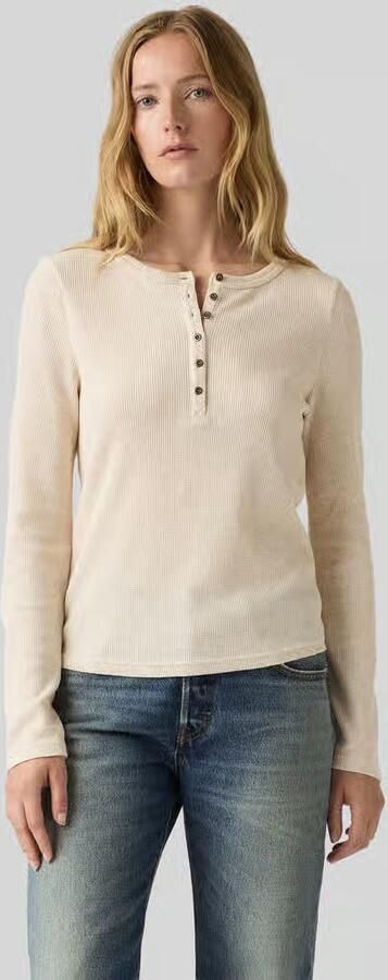 Levi's Regular fit shirt met lange mouwen van katoenmix - Foto 3