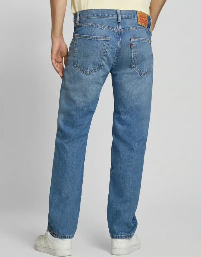 Levi's Regular fit straight jeans van puur katoen model '505 REGULAR' - Foto 2