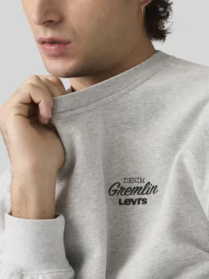 Levi's regular fit sweatshirt met print aan de achterkant