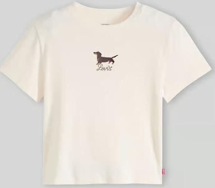 Levi's Regular fit t-shirt met geborduurd motief model 'ESSENTIAL'