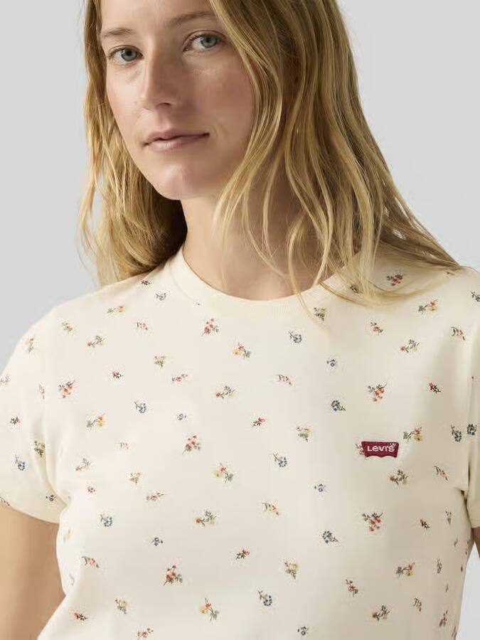 Levi's regular fit T-shirt met logopatch