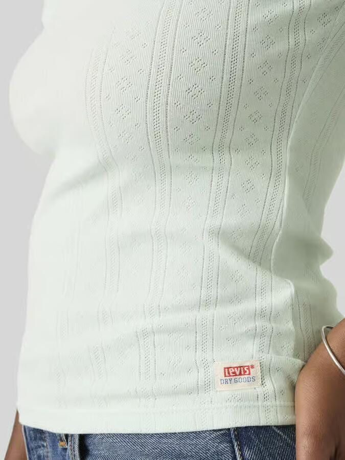 Levi's regular fit T-shirt met ronde hals