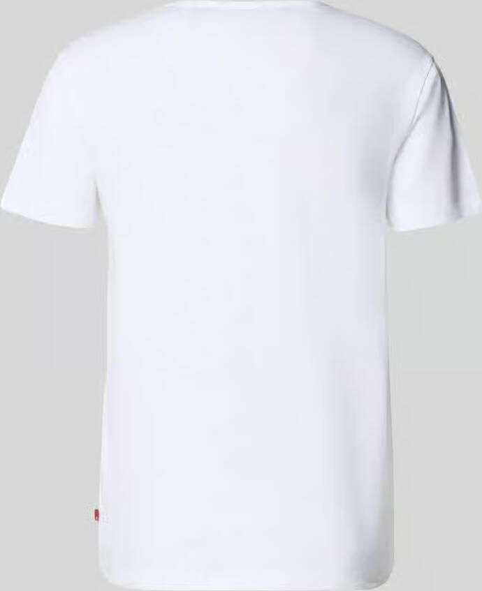 Levi's Regular fit t-shirt van katoenmix in set van 3 model 'SOLID' - Foto 2