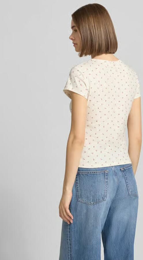 Levi's regular fit T-shirt van katoenmix model 'DRY GOODS TEE' - Foto 3