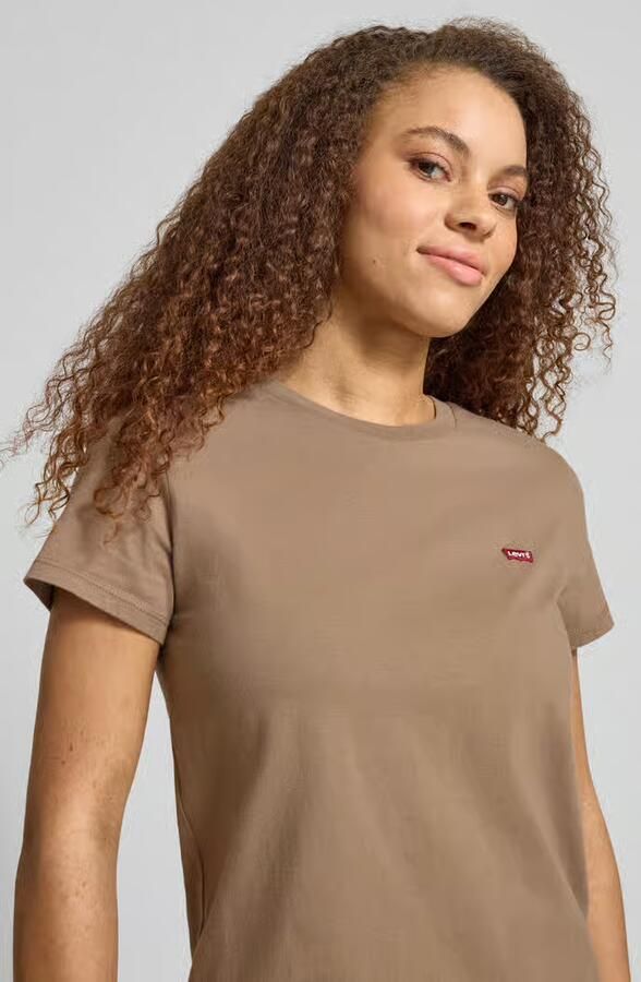 Levi's regular fit T-shirt van puur katoen