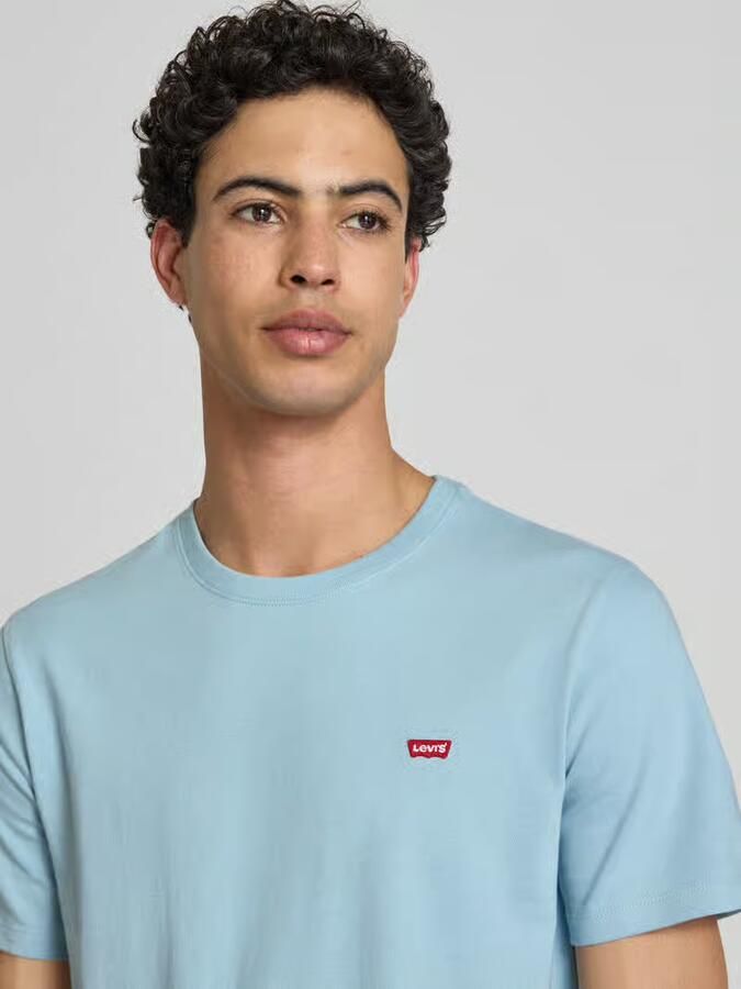LEVI'S Heren Polo's & T-shirts Ss Original Hm Tee Lichtblauw - Foto 9