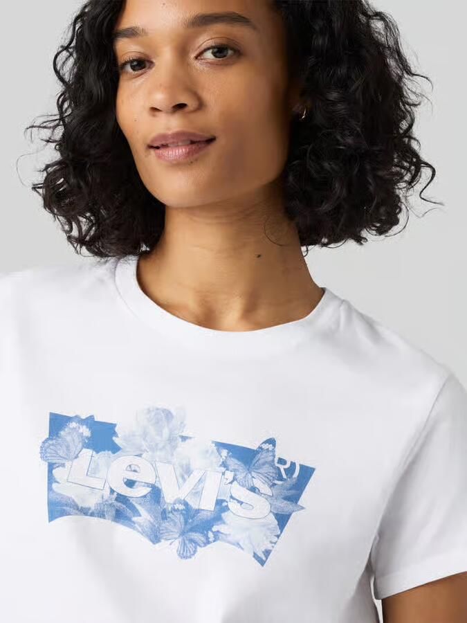 Levi's regular fit T-shirt van puur katoen met logoprint