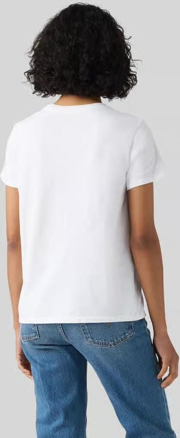 Levi's regular fit T-shirt van puur katoen met logoprint