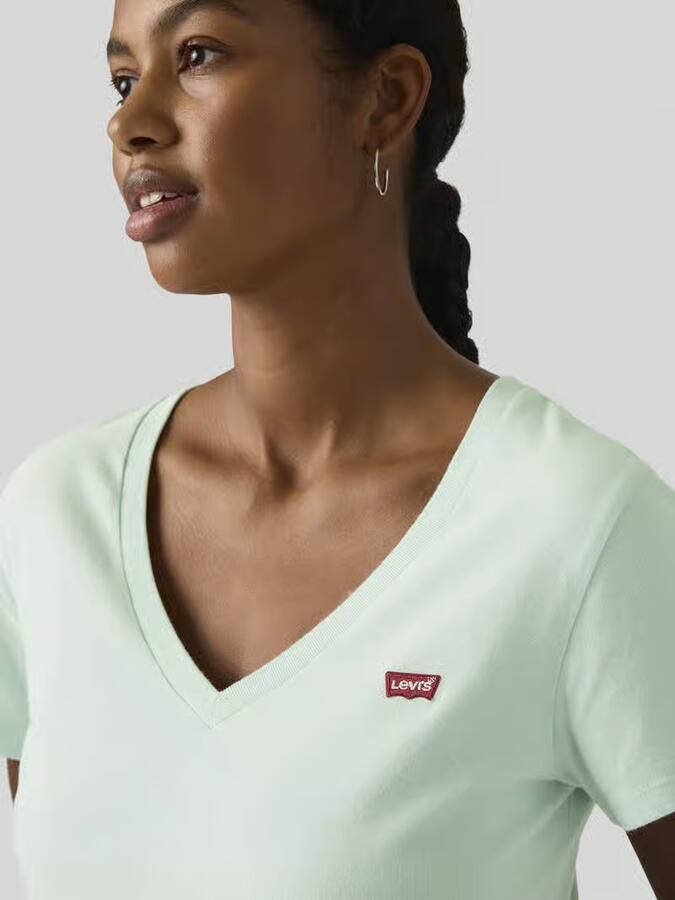 Levi's Regular fit T-shirt van puur katoen model 'LSE_PERFECT TEE' - Foto 2