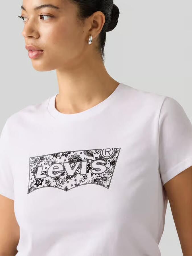 Levi's Regular fit t-shirt van puur katoen model 'THE PERFECT TEE'