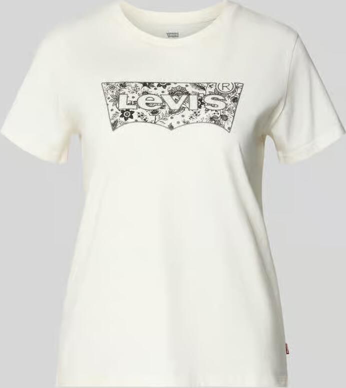 Levi's Regular fit t-shirt van puur katoen model 'THE PERFECT TEE' - Foto 2