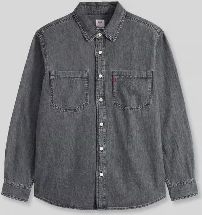 Levi's Regular fit vrijetijdsoverhemd met borstzakken
