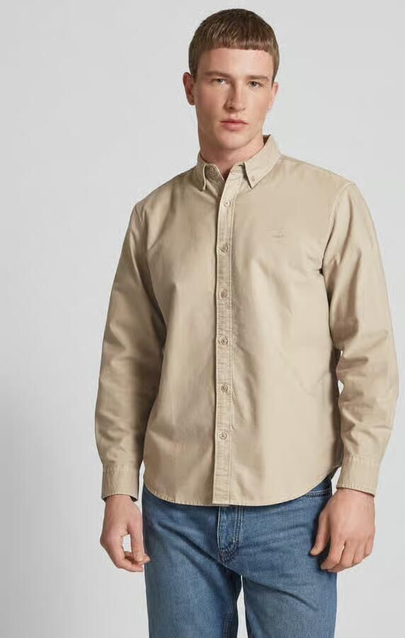 Levi's Overhemd met lange mouwen AUTHENTIC BUTTON DOWN met ton-in-ton logo-borduursel op de borst - Foto 10