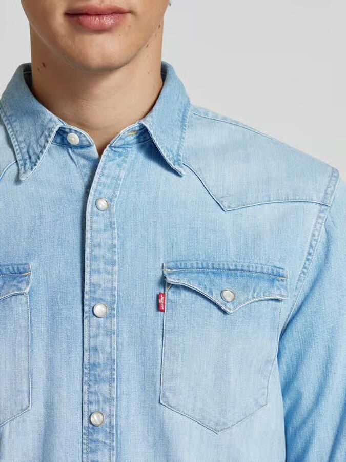 Levi's Overhemd Lange Mouw Levis Barstow Western Standard Esta Noche - Foto 8