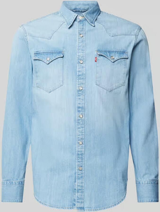 Levi's Overhemd Lange Mouw Levis Barstow Western Standard Esta Noche - Foto 10