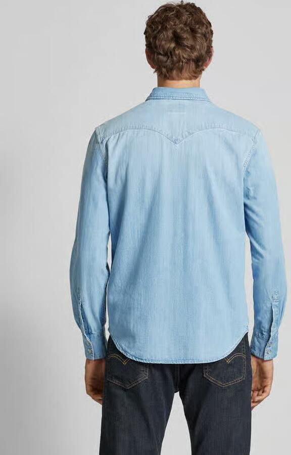 Levi's Regular fit vrijetijdsoverhemd met klepzakken model 'BARSTOW' - Foto 8