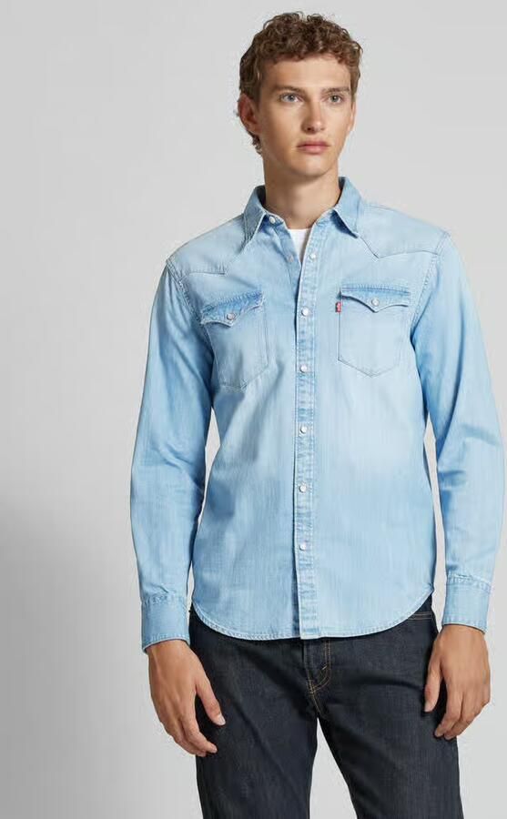 Levi's Regular fit vrijetijdsoverhemd met klepzakken model 'BARSTOW' - Foto 16