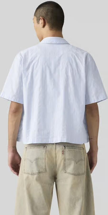 Levi's regular fit vrijetijdsoverhemd van katoenmix