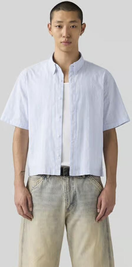 Levi's regular fit vrijetijdsoverhemd van katoenmix - Foto 4