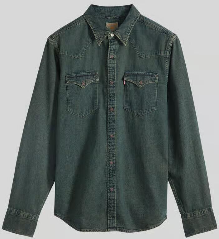 Levi's regular fit vrijetijdsoverhemd van puur katoen - Foto 2