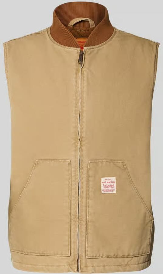 Levi's relaxed fit bodywarmer van puur katoen model 'SANSOME' - Foto 2