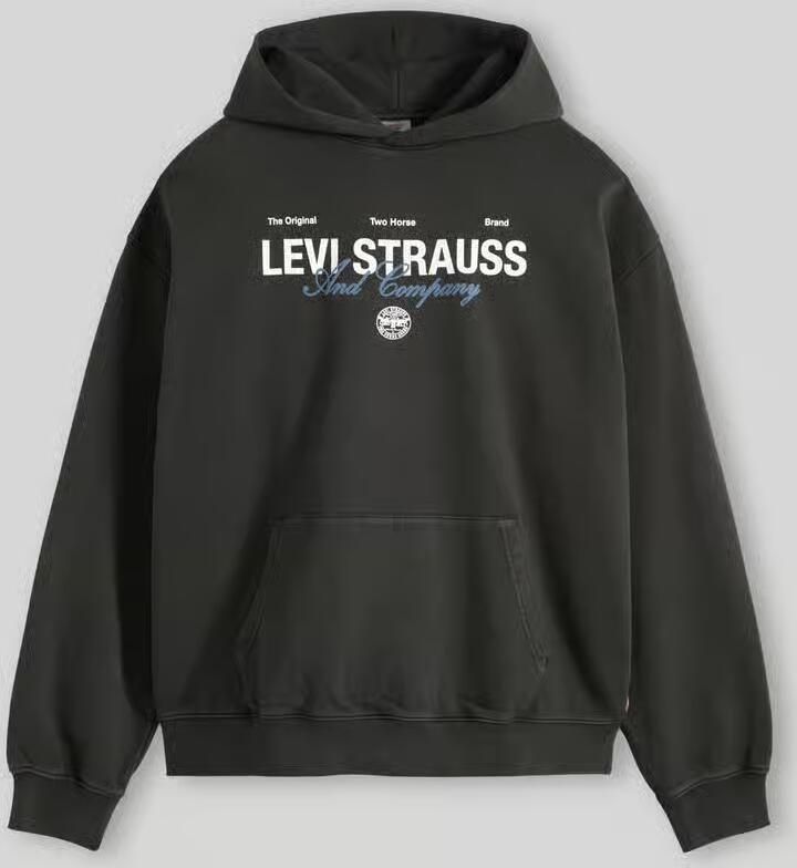 Levi's relaxed fit hoodie van katoenmix - Foto 2