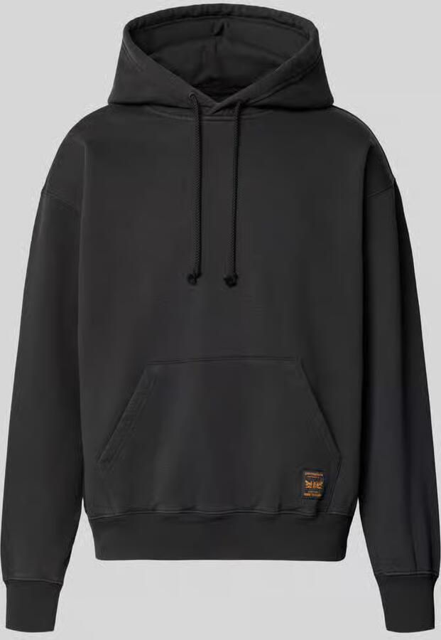 Levi's relaxed fit hoodie van katoenmix model 'JET BL'