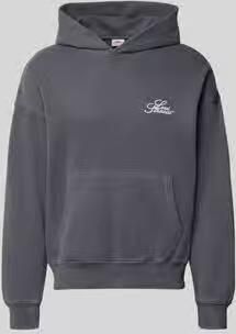 Levi's relaxed fit hoodie van puur katoen model 'TWO HORSE'