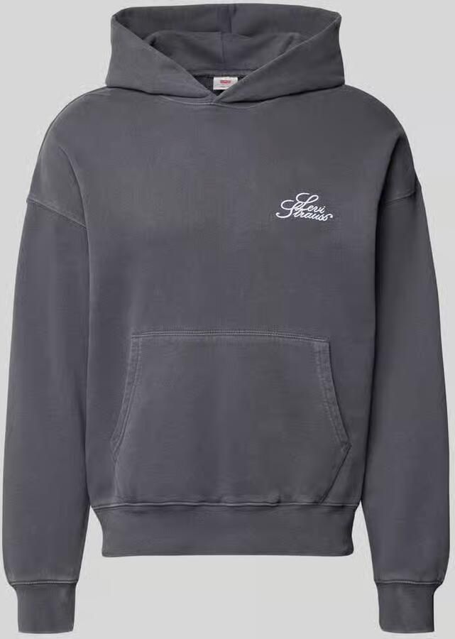Levi's relaxed fit hoodie van puur katoen model 'TWO HORSE' - Foto 2