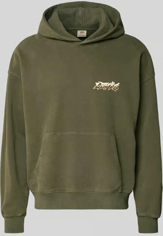 Levi's relaxed fit hoodie van puur katoen model 'TWO HORSE' - Foto 2