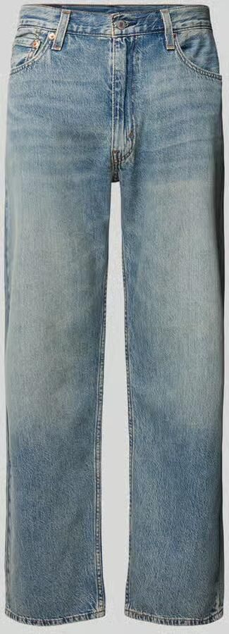 Levis LEVI'S 555 Relaxed Straight Leg Jeans Blauw- Heren Blauw