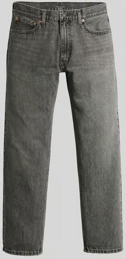 Levi's Relaxed straight fit jeans met steekzakken model '555' - Foto 4