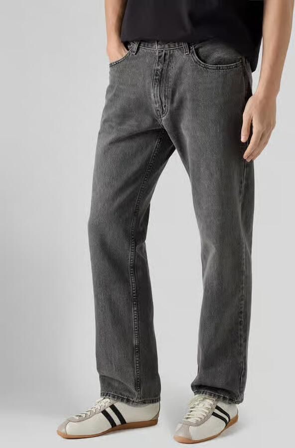 Levi's Relaxed straight fit jeans met steekzakken model '555' - Foto 6