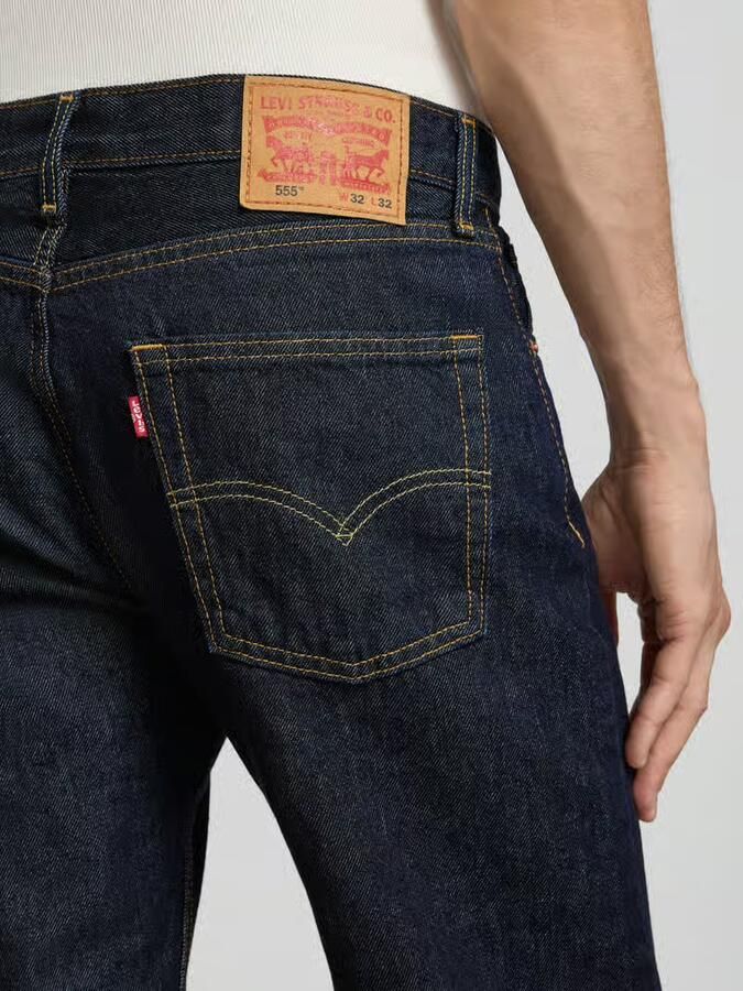 Levis LEVI'S 555 Relax Jeans 100% Cotton- Heren 100% Cotton - Foto 2