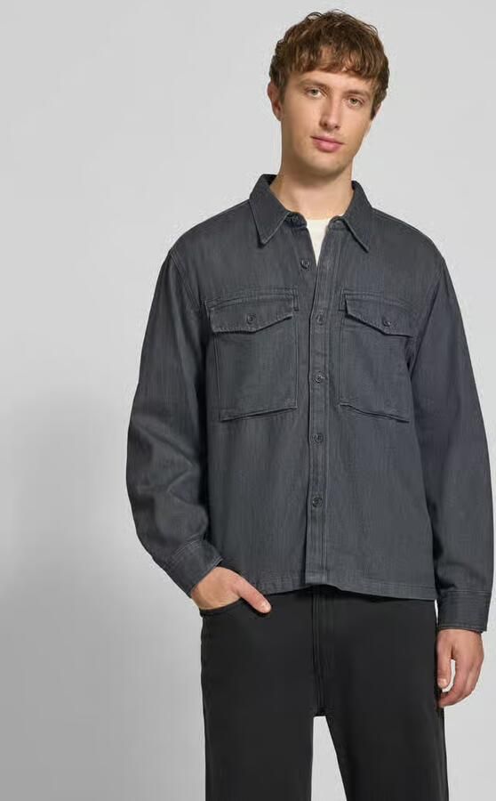 Levi's relaxed fit jeanshemd van puur katoen - Foto 3