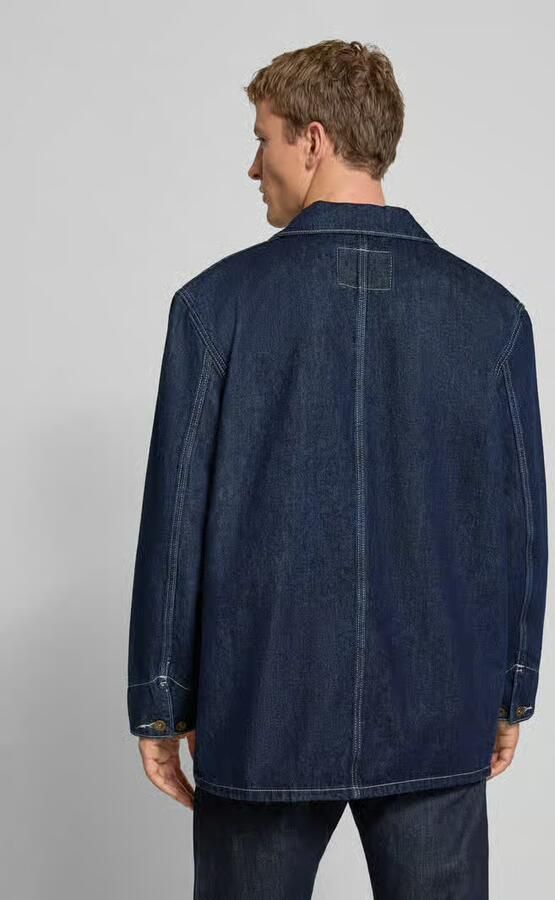 Levi's Relaxed fit jeansjack met logopatch model 'Berkley'
