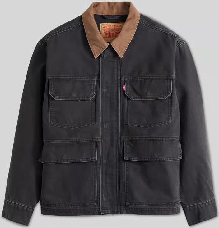 Levi's relaxed fit jeansjack van 100% katoen met opgestikte zakken - Foto 2