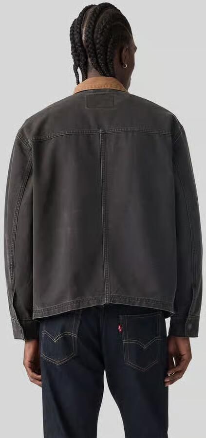 Levi's relaxed fit jeansjack van 100% katoen met opgestikte zakken - Foto 2